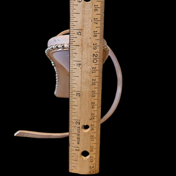 Elegant Nude Stiletto Heels - Picture 7 of 11